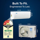 Blue Star 1.4 Ton 3 Star, Inverter Split AC (IA317PXU, White)