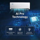 Blue Star 1.4 Ton 3 Star, Inverter Split AC (IA317PXU, White)