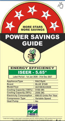 Blue Star 1.5 Ton 5 Star Inverter Split AC (IA518EXU, White)