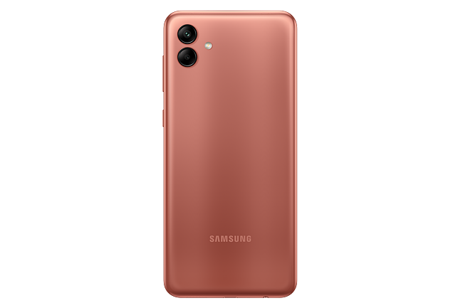 Samsung Galaxy A04 - Copper (4GB RAM 128GB Storage)