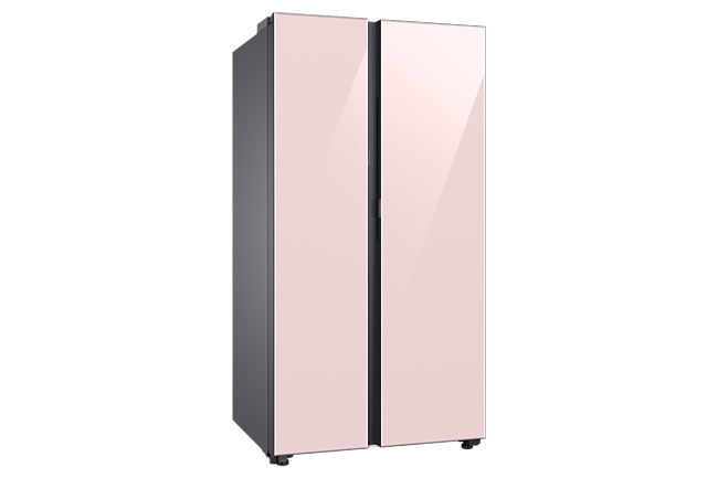 Samsung 653L Convertible 5 In 1 Digital Inverter Side by Side Refrigerator Appliance, (RS76CB81A3P0HL,Clean Pink)