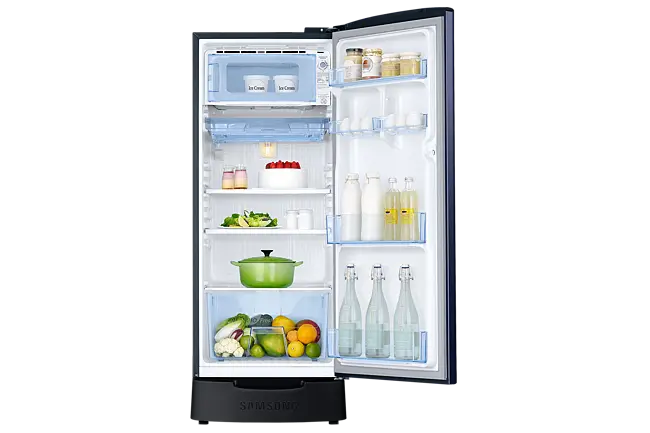 Samsung 183 L, 4 Star, Direct-Cool Single Door Refrigerator (RR20C1824HV-HL)