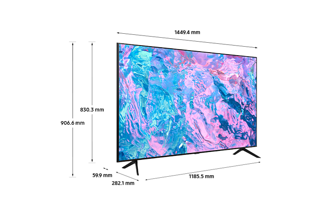 SAMSUNG 163 cm (65 inch) 4K Ultra HD LED Tizen TV with Bezel-less Display (UA65CU7700KLXL)