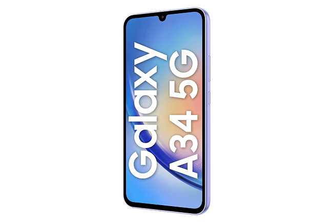 Samsung Galaxy A34 5G (8GB, 128GB Storage) Light Violet