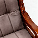 Darling Meenval Sofa Set 3+1+1, Suede Fabric