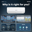 Voltas 1.0 Ton, 2 Star Split Inverter AC (VOLTAS SAC 122FS EMERALD)