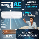 Voltas 1.0 Ton, 2 Star Split Inverter AC (VOLTAS SAC 122FS EMERALD)