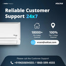 Voltas 1.5 Ton, 3 Star Inverter Split AC (VOLTAS SAC 125INV VECTRA ZEN SILVER)