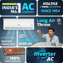 Voltas 1.5 Ton, 3 Star Inverter Split AC (VOLTAS SAC 125INV VECTRA ZEN SILVER)