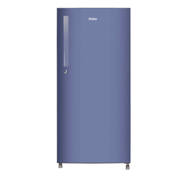 Haier 190 L, 2 Star, Radish Blue Finish Direct Cool Single Door Refrigerator