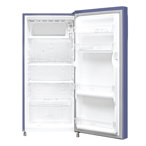 Haier 190 L, 2 Star, Radish Blue Finish Direct Cool Single Door Refrigerator