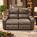 Darling XW70086 Recliner Sofa 2-Seater, Chenille Fabric