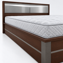 Darling Liberty Cot – Walnut Engineered Wood, King Size