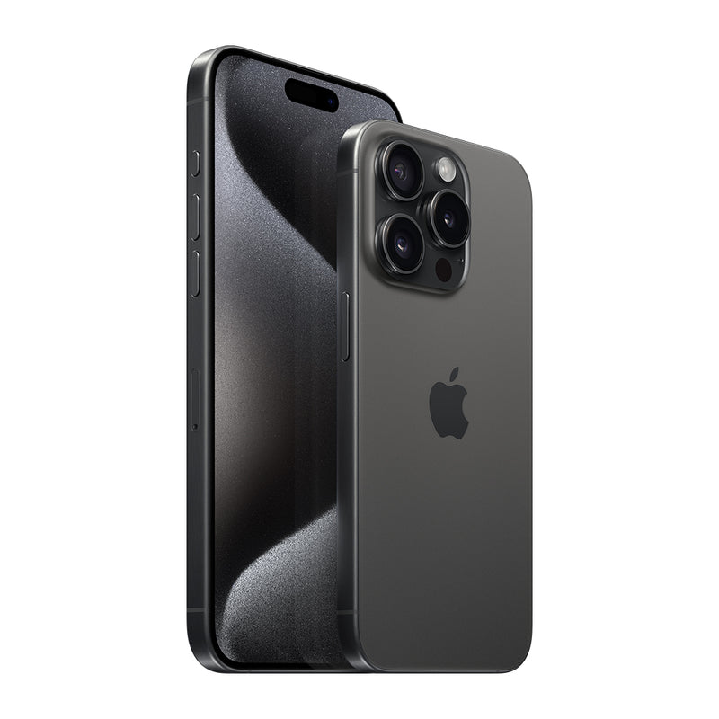 Apple IPHONE 15 PRO (128 Go) - TITANE BLACK - ECRAN 6.1'' - Prix pas cher