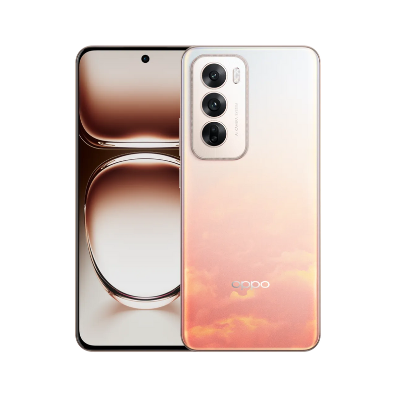 Oppo Reno 12 5G 256GB 8GB RAM, Sunset Peach