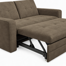 Darling Lidia Sofa Cum Bed, Suede Fabric
