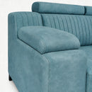 Darling Skylard Corner Sofa, Suede Fabric