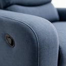 Darling Ace Manual Recliner 1-Seater, Jute Fabric
