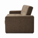 Darling Lidia Sofa Cum Bed, Suede Fabric