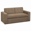 Darling Lidia Sofa Cum Bed, Suede Fabric