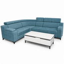 Darling Skylard Corner Sofa, Suede Fabric