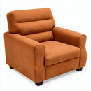 Darling Altas Sofa Set 3+1+1, Suede Fabric