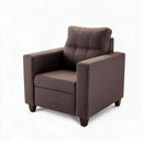 Darling Defender Sofa Set 3+2+Wing Chair, Leatherette