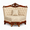 Darling Jodhpur Corner Sofa Set 3+2+Corner, Jacquard Fabric