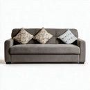 Darling JH-855 Sofa Set 3+1+1, Grey Textured Fabric
