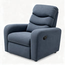 Darling Ace Manual Recliner 1-Seater, Jute Fabric
