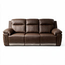 Darling JH-R141 Recliner Sofa Set 3+2+1, Brown Leatherette