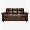 Darling Europa CI-209 Sofa Set 3+1+1, Brown Velvet Fabric