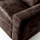 Darling Europa CI-209 Sofa Set 3+1+1, Brown Velvet Fabric