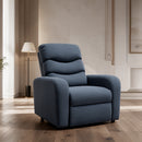 Darling Ace Manual Recliner 1-Seater, Jute Fabric