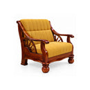 Darling Suriyan Sofa Set 3+1+1, Suede Fabric