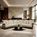 Darling Jodhpur Corner Sofa Set 3+2+Corner, Jacquard Fabric
