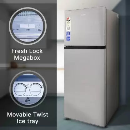 Lloyd 240 L Frost Free Double Door 3 Star Refrigerator (GLFF273AMSC1PC)