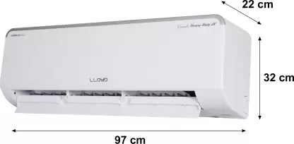 LLoyd 1.6 Ton 3 Star Grande Heavy Duty Inverter Split AC (White, GLS19I3FWSHD)