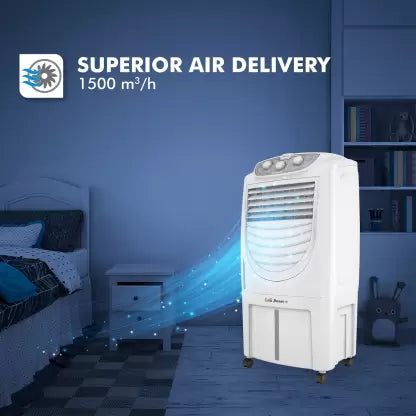 Havells 35 L Room/Personal Air Cooler White - Brown, ( BREEZO 35 )