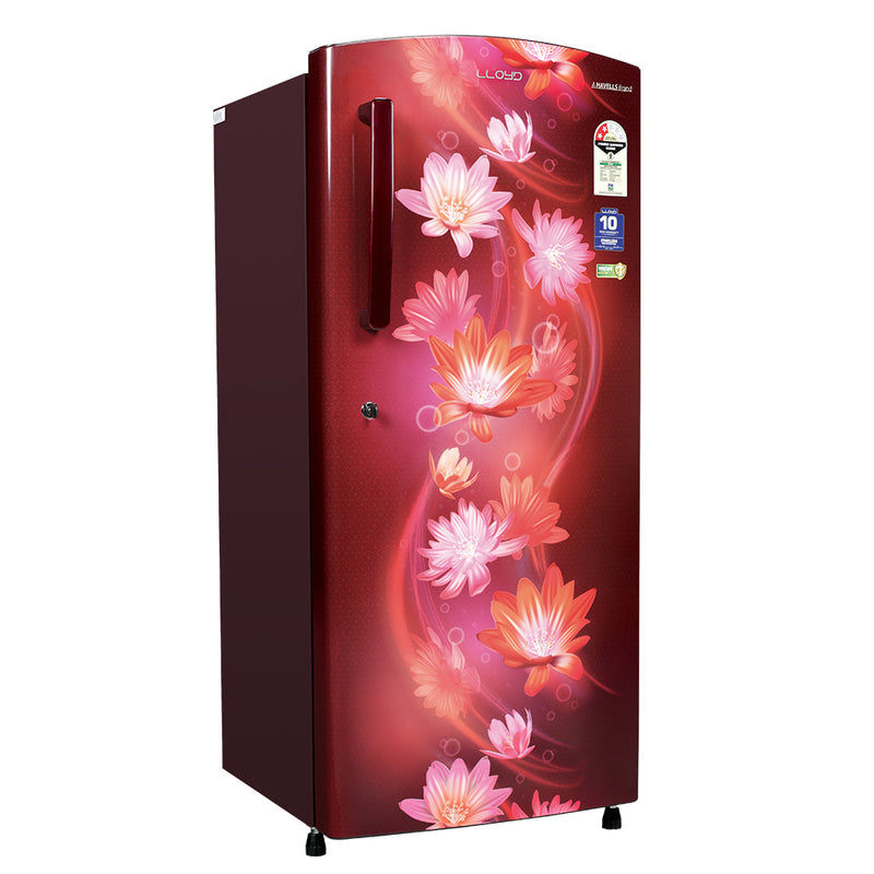 Lloyd 216 L 2 Star Direct Cool Refrigerator Zephyr Wine (GLDC242SZWT2LC)