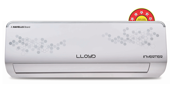 LLoyd 1.5 Ton 5 Star Graphic Design Inverter Split Air Conditioner (White, GLS18I5FWGCV)