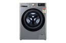 LG 10 kg 5 Star Fully Automatic Front Load Washing Machine (FHP1410Z7P.APSQEIL , Smart Diagnosis, Platinum Silver)