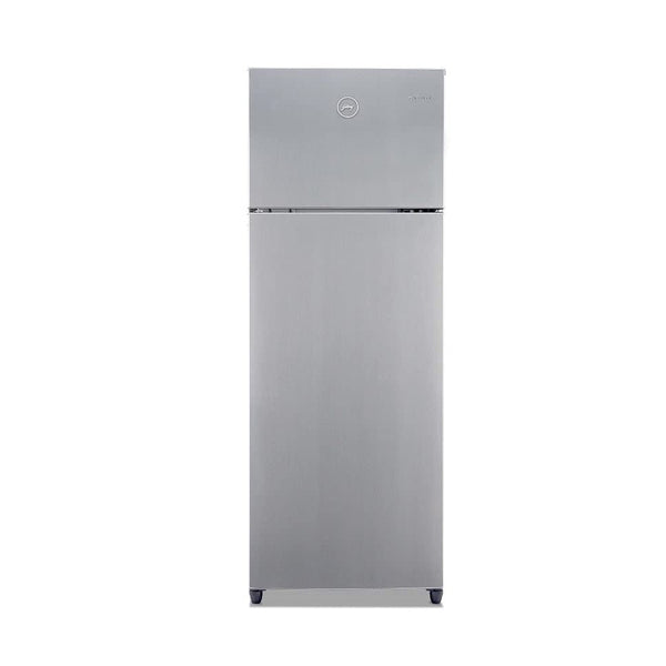 Godrej 253 L 2 Star Inverter Frost Free Double Door Refrigerator (RT EONALPHA 270B 25 RI JT ST, Jet Steel, Upto 24 day Farm Freshness)