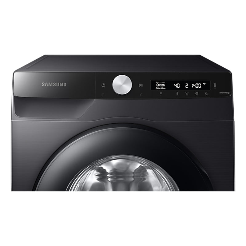 Samsung 12.0 kg Ecobubble™ Front Load Washing Machine with AI Control, Hygiene Steam & SmartThings Connectivity, WW12T504DAB