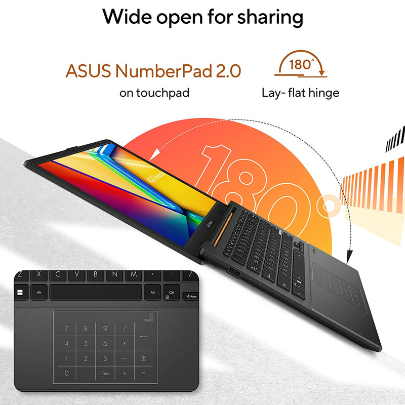 ASUS Vivobook Go 14 (2023), AMD Ryzen 3 7320U, 14-inch (35.56 cm) FHD, Thin & Light Laptop (8GB, 512GB SSD, ASUS E1404FA-NK322WS-R3 8GB 512GB WIN 11)