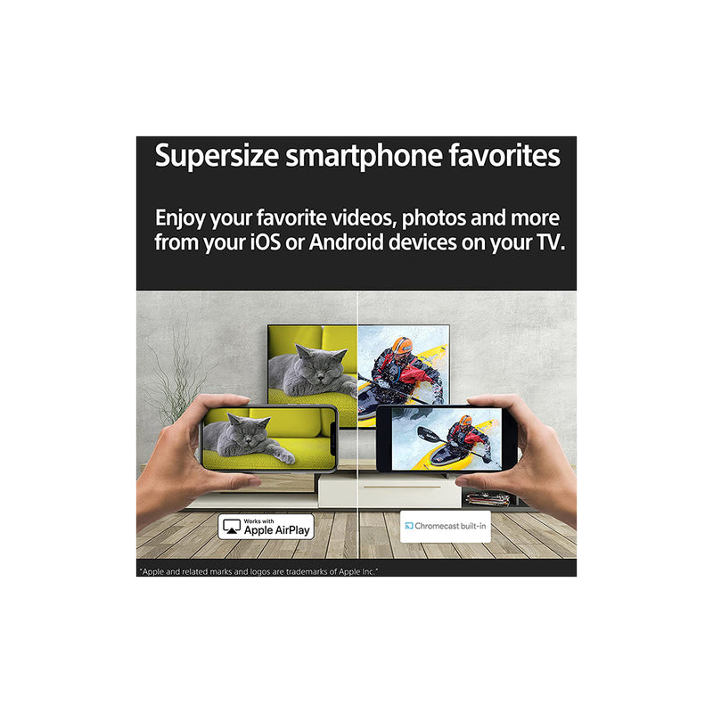 Sony Bravia 164 Cm ( 65 Inches ) 4K Ultra HD Smart LED Google TV KD-65X80K (Black)