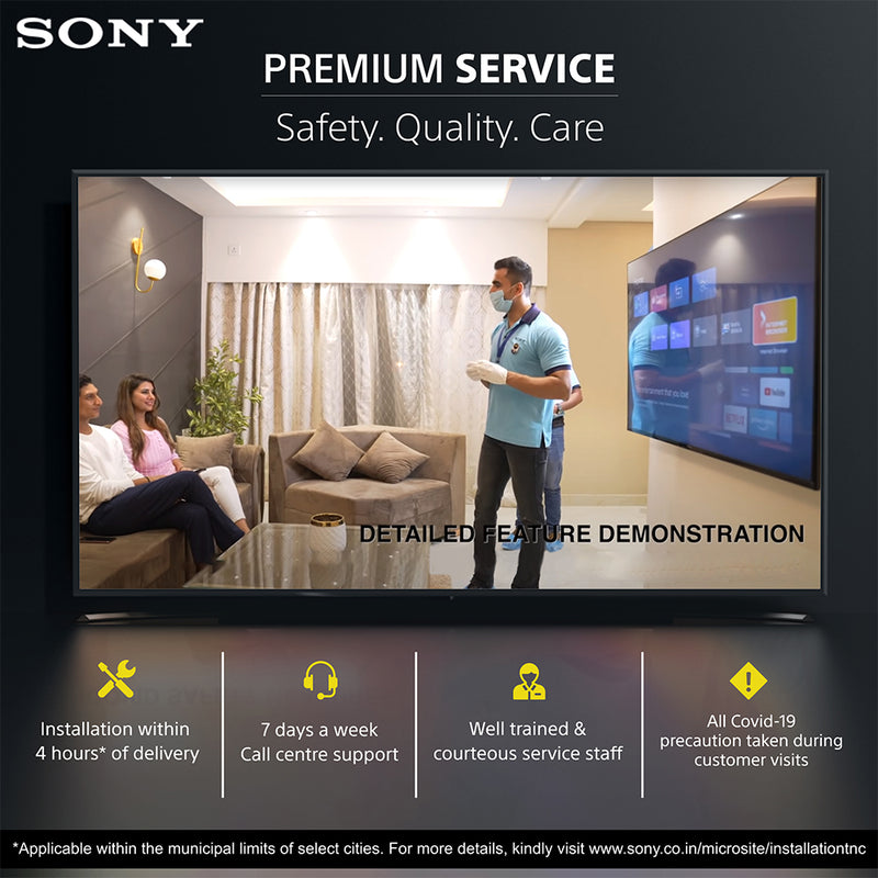 Sony Bravia 126 Cm ( 50  Inches ) 4K Ultra HD Smart LED Google TV with Dolby Audio & Alexa Compatibility KD-50X75K (Black)