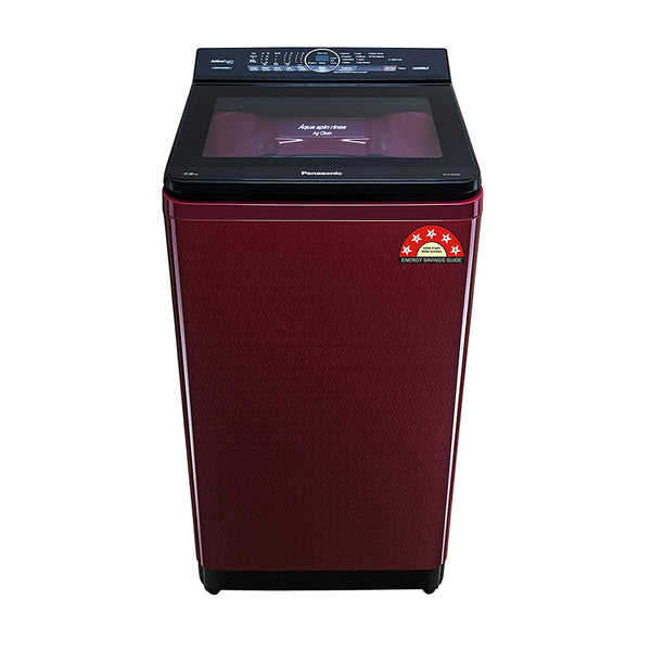 Panasonic 7.5 Kg 5 Star Built-In Heater Fully-Automatic Top Loading Washing Machine (NA-F75AH9RRB)