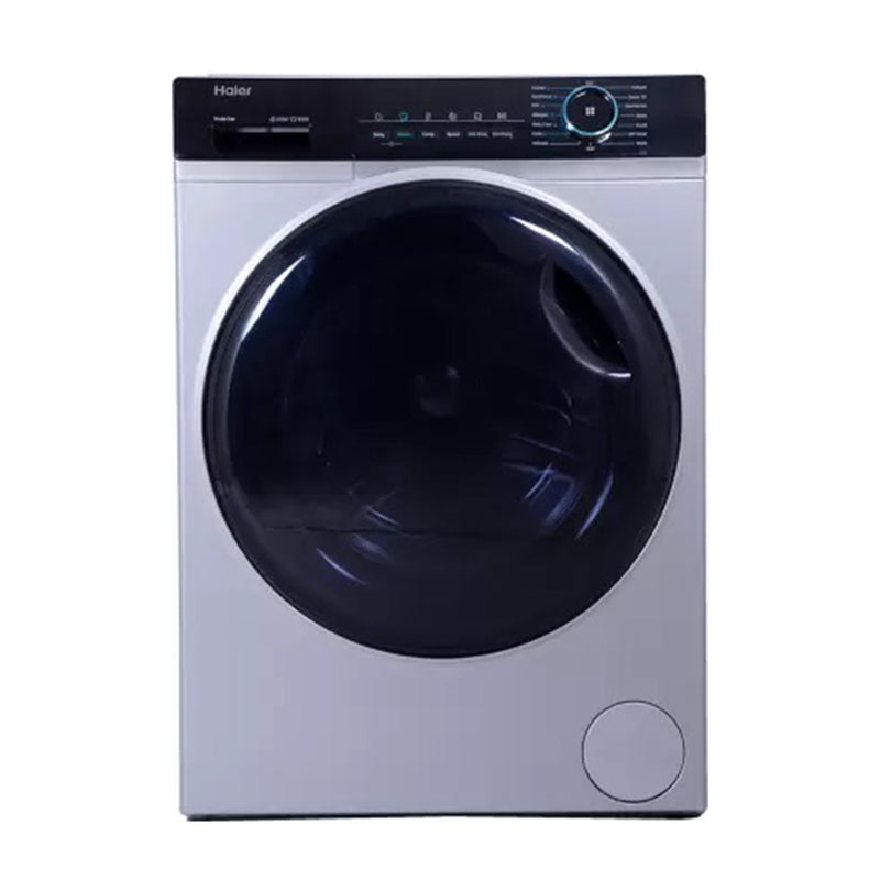 Haier 7.5 kg Fully Automatic Front Load with In-built Heater Silver  (HW75-IM12929CS3)