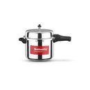 Butterfly Standard Aluminium Outer Lid Pressure Cooker, 10 Litre, Silver
